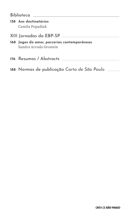 Imagem de CARTA DE SÃO PAULO - N° 82 OUTUBRO 2025