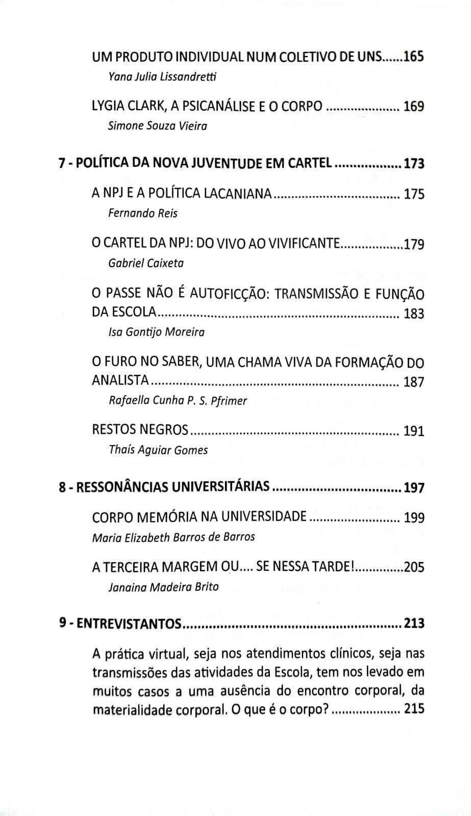 Imagem de SABIÁ 4 - CORPO E MEMÓRIA