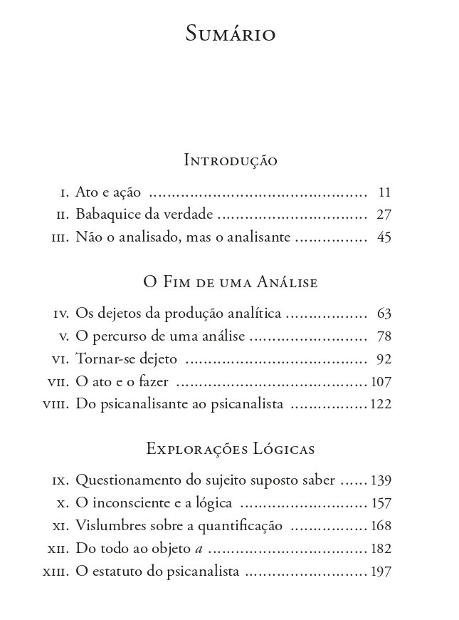 Imagem de O SEMINÁRIO, LIVRO 15 - O ATO PSICANALÍTICO