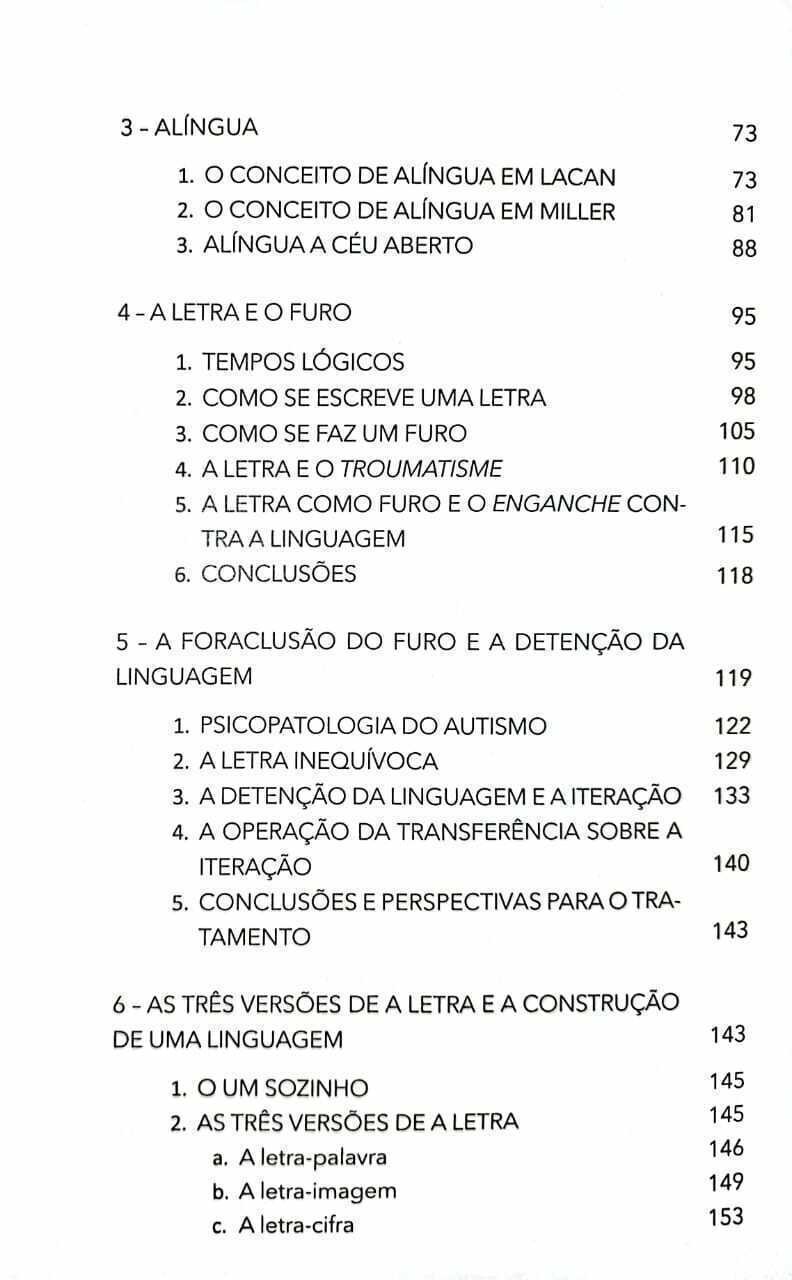 Imagem de O AUTISMO, ENTRE ALÍNGUA E A LETRA