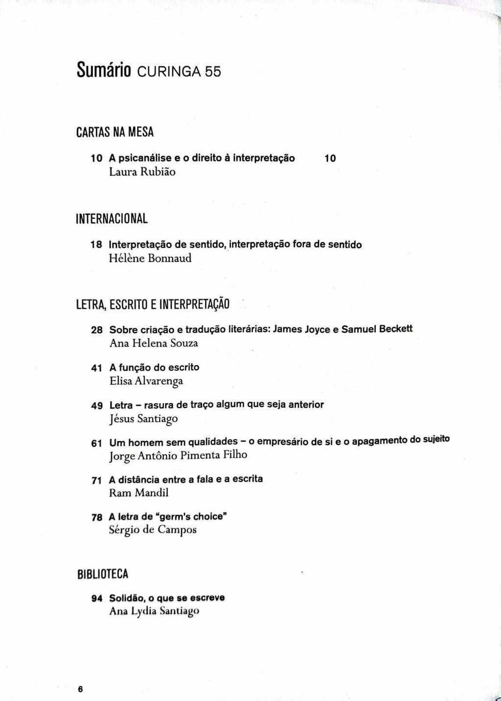 Imagem de CURINGA 55 - LETRA, ESCRITO E INTERPRETAÇÃO