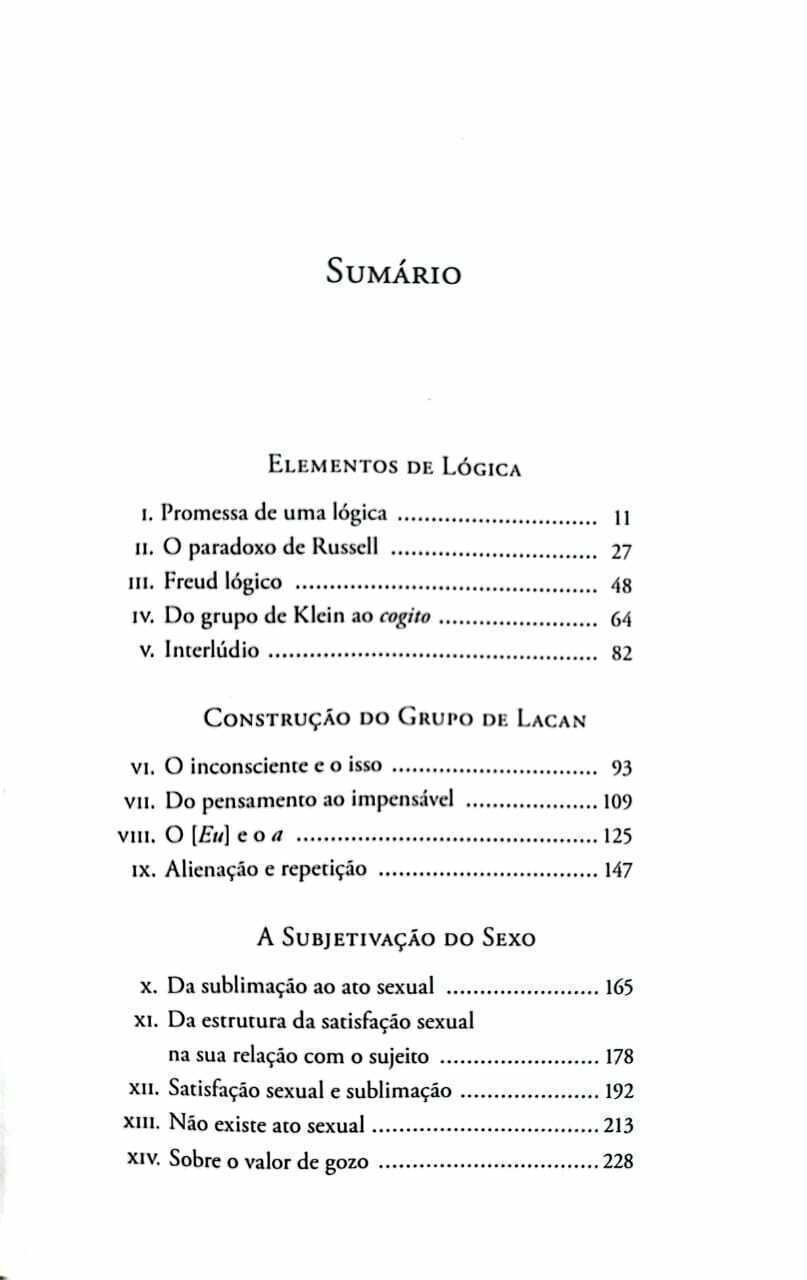 Imagem de O SEMINÁRIO, LIVRO 14 - A LÓGICA DO FANTASMA