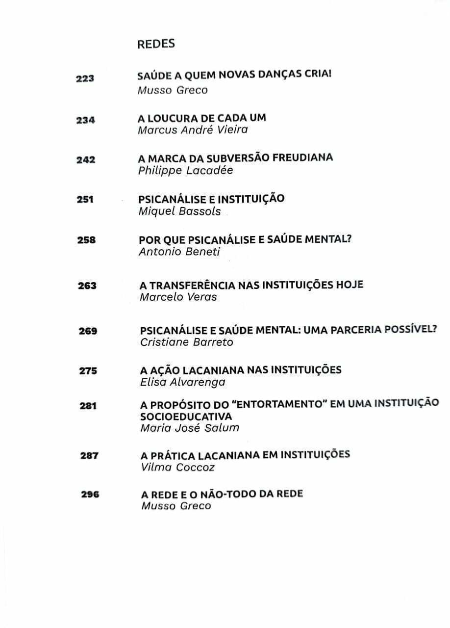 Imagem de DO INFINITO DE FORA AO ÍNFIMO DE DENTRO - PSICANÁLISE E PRÁTICA INSTITUCIONAL