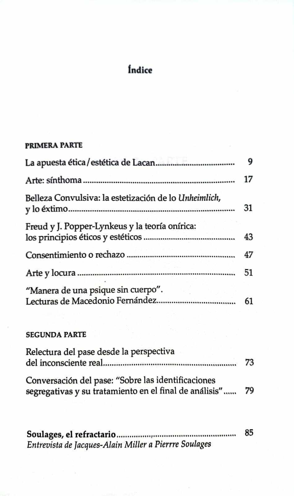 Imagem de LA APUESTA ÉTICA/ESTÉTICA DE LACAN
