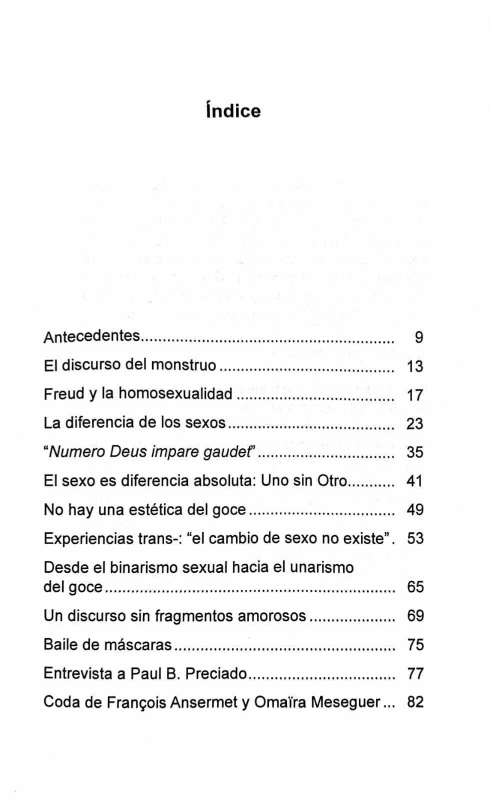 Imagem de LA DIFERENCIA DE LOS SEXOS - NO EXISTE EN EL INCONSCIENTE