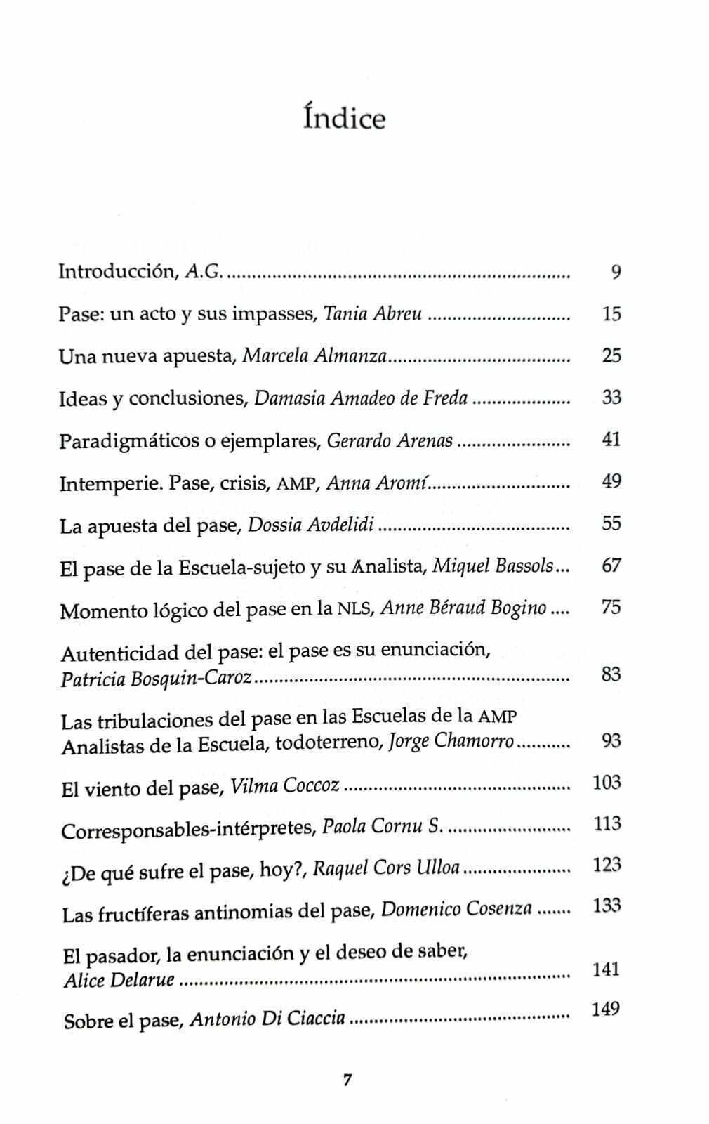 Imagem de LA PRÁCTICA DEL PASE EN LAS ESCUELAS DEL CAMPO FREUDIANO