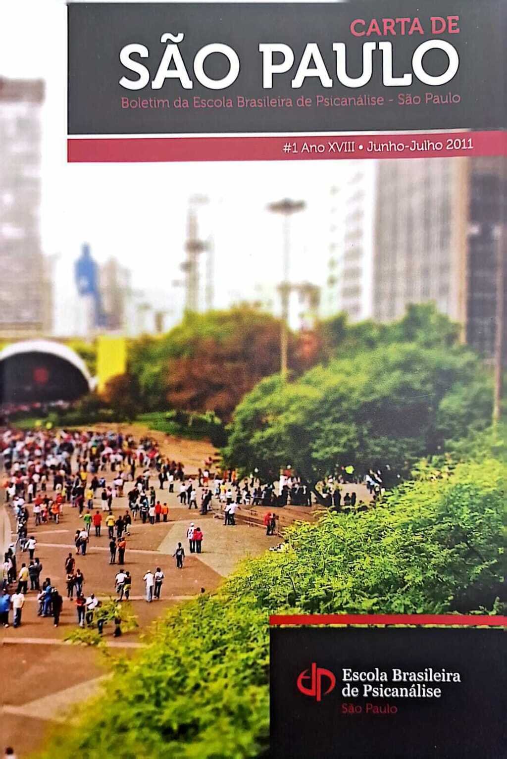 Imagem de CARTA DE SÃO PAULO - ANO 18 N°1 Junho-Julho 2011