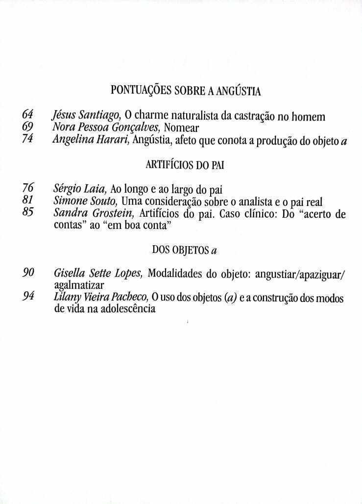 Imagem de OPÇÃO LACANIANA 47