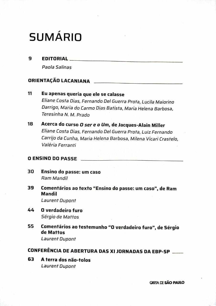 Imagem de CARTA DE SÃO PAULO - ANO 30 N° 1 ABRIL 2023