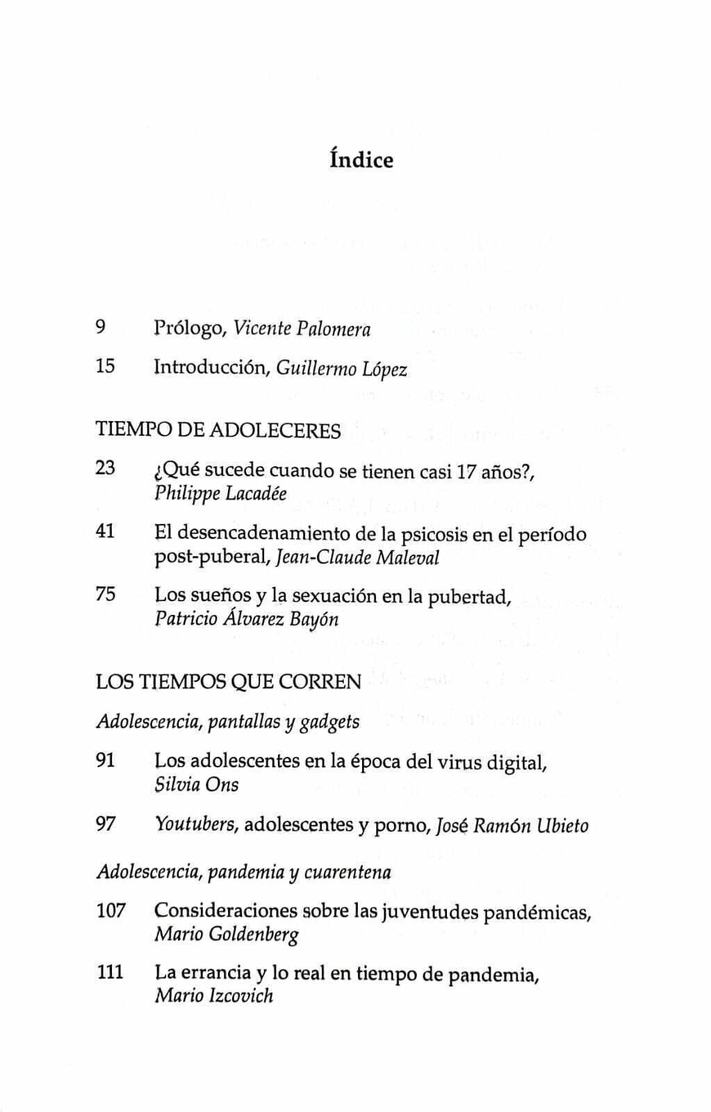 Imagem de LA ADOLESCENCIA EN LOS TIEMPOS QUE CORREN