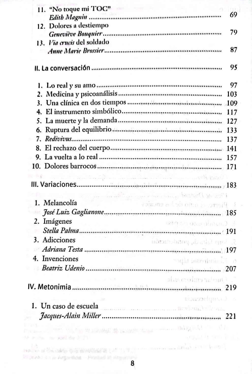 Imagem de EMBROLLOS DEL CUERPO - CURSO DE JACQUES ALAIN-MILLER Y OTROS