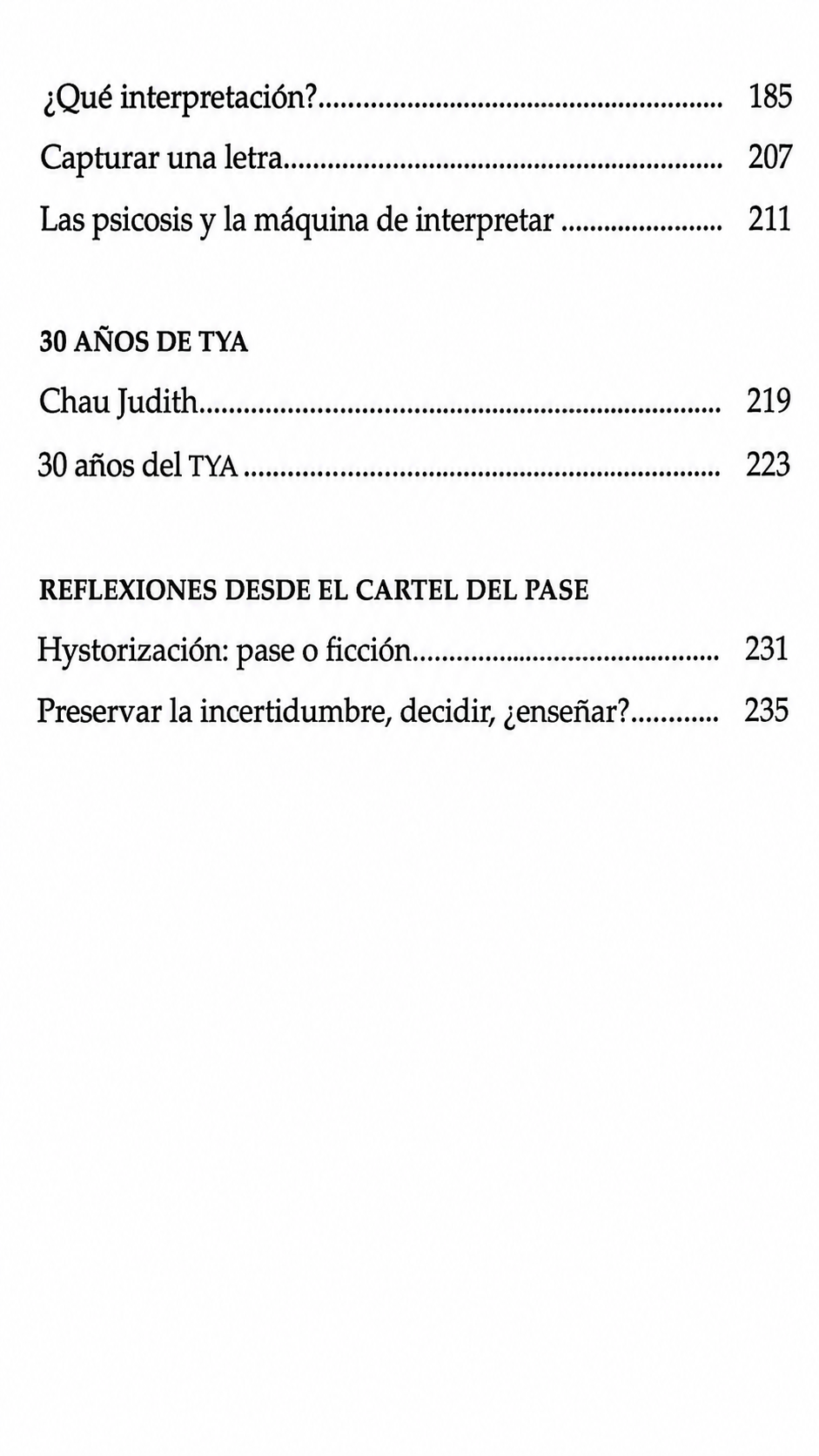 Imagem de EL DECIR Y LO REAL