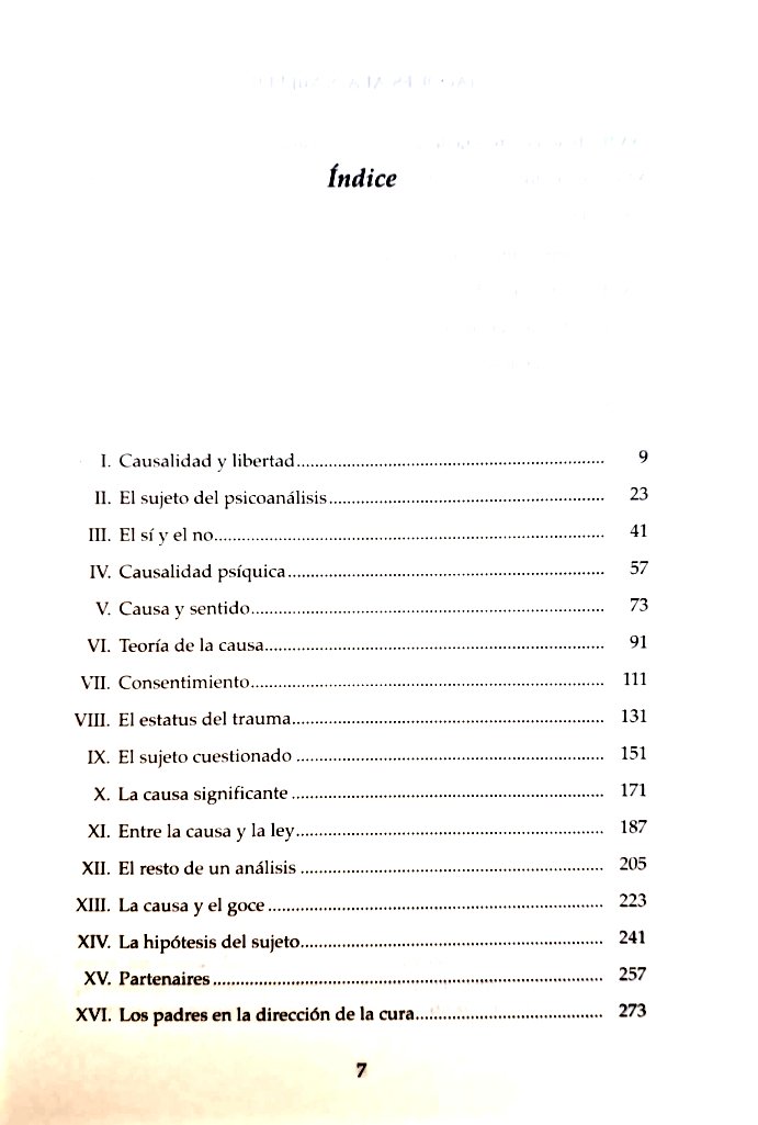 Imagem de CAUSA Y CONSENTIMIENTO - LOS CURSOS PSICOANALÍTICOS DE JACQUES-ALAIN MILLER