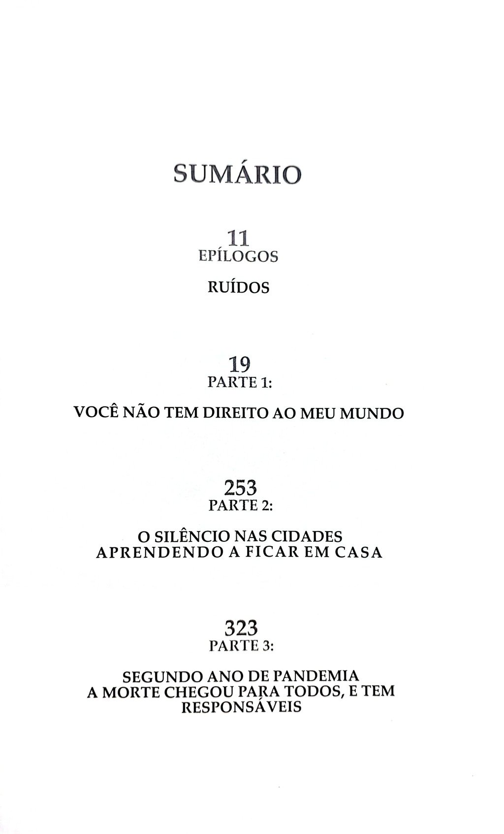 Imagem de RUÍDOS E SILÊNCIOS DA VIDA CONFINADA