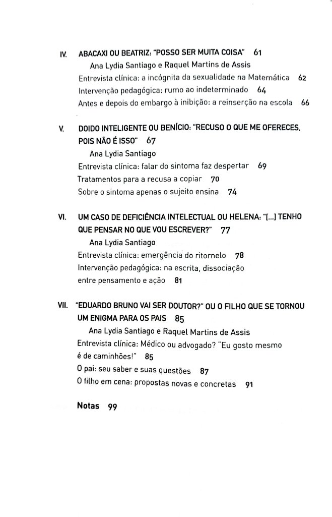 Imagem de O QUE ESSE MENINO TEM? SOBRE ALUNOS QUE NÃO APRENDEM E A INTERVENÇÃO DA PSICANÁLISE NA ESCOLA