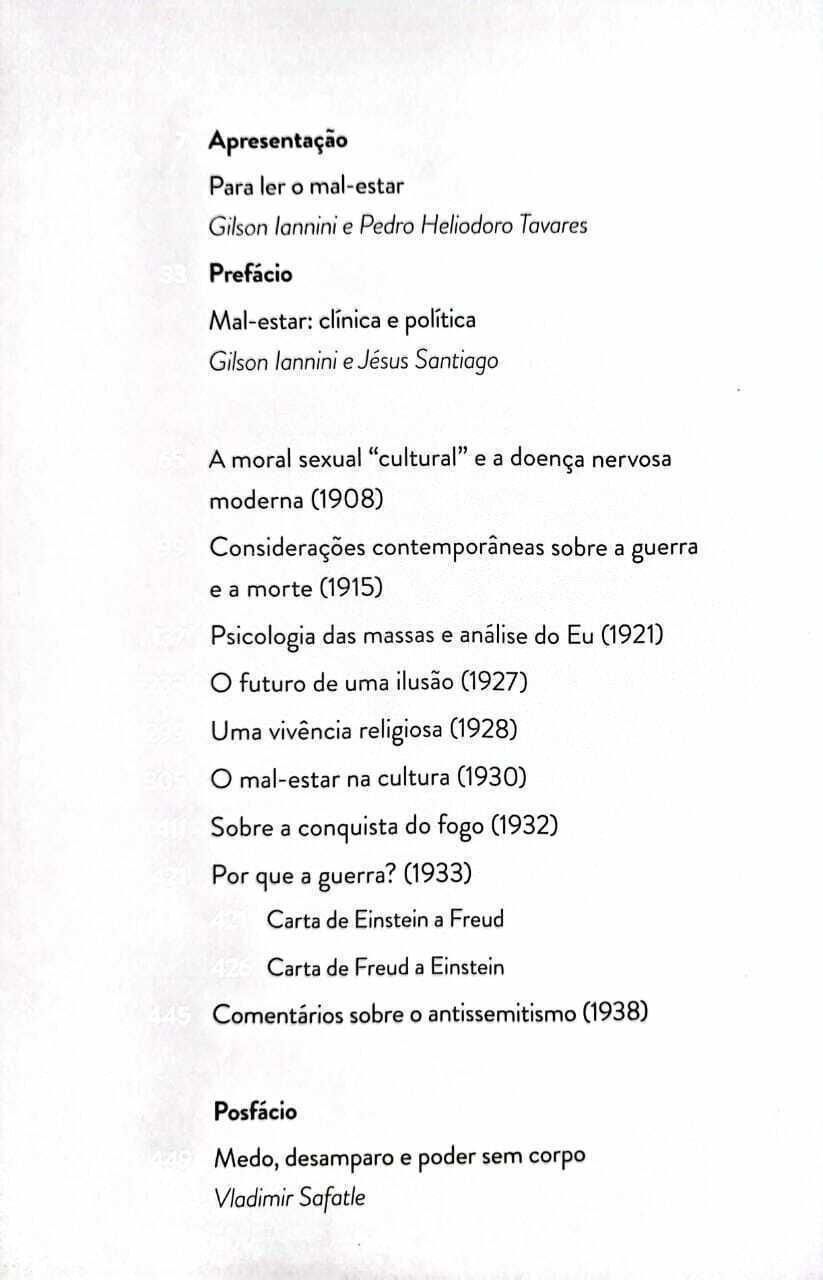 Imagem de O MAL-ESTAR NA CULTURA E OUTROS ESCRITOS DE CULTURA, SOCIEDADE, RELIGIÃO
