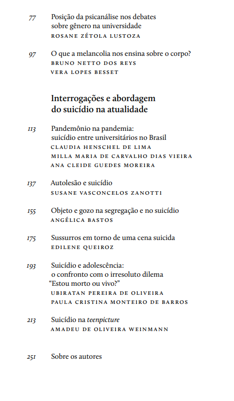 Imagem de MAL-ESTAR NO SÉCULO XXI E SUICÍDIO ENTRE JOVENS